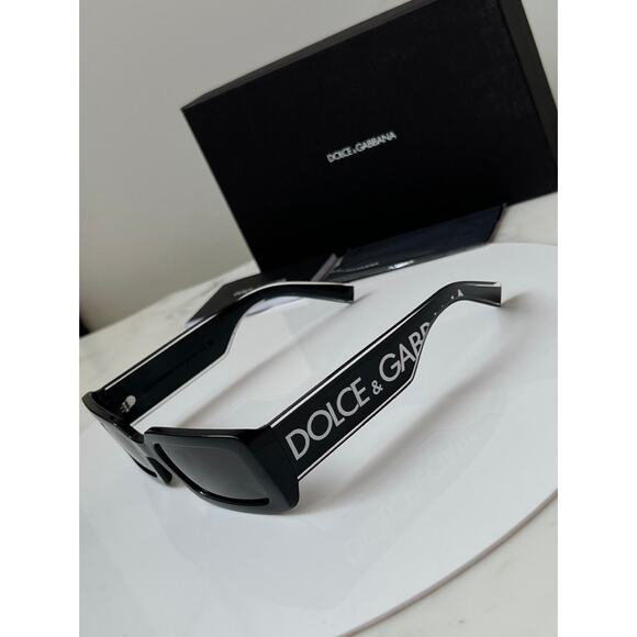 NEW Dolce Gabbana DG6187 Slim Black Sunglasses main image 9